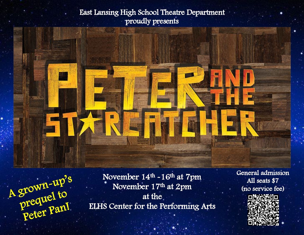 Peter & the Star Catcher Flyer